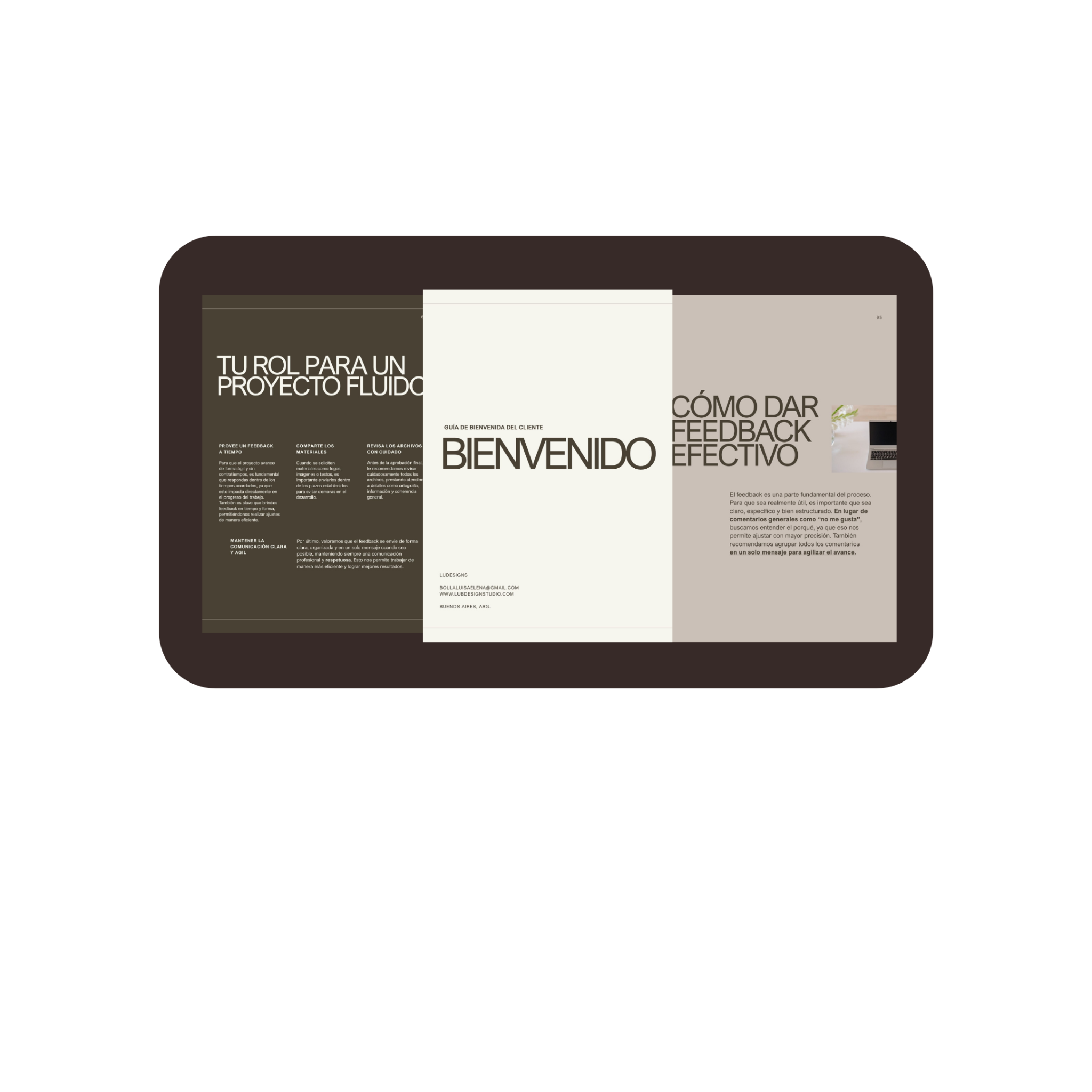 Guía de bienvenida