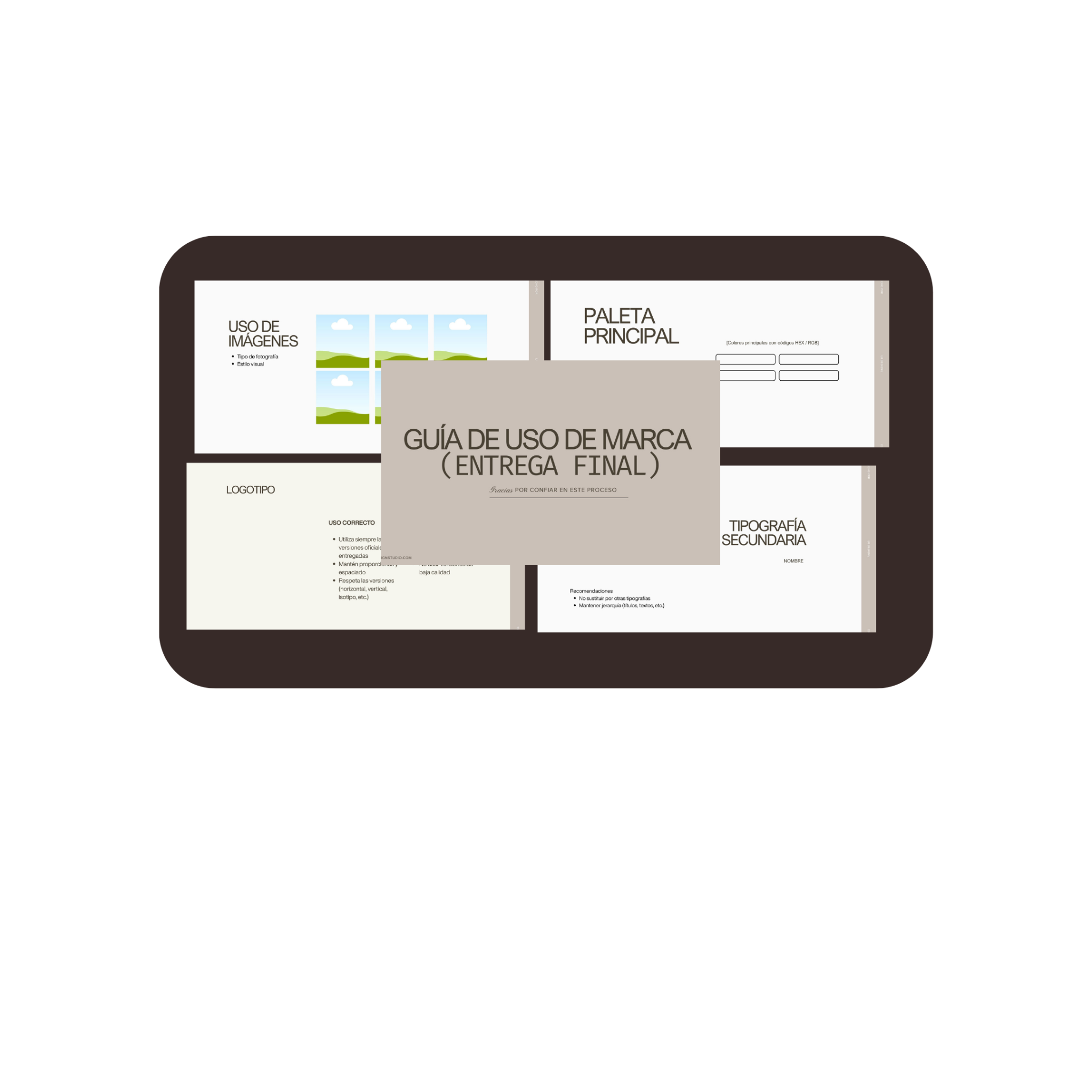 Entrega final de marca