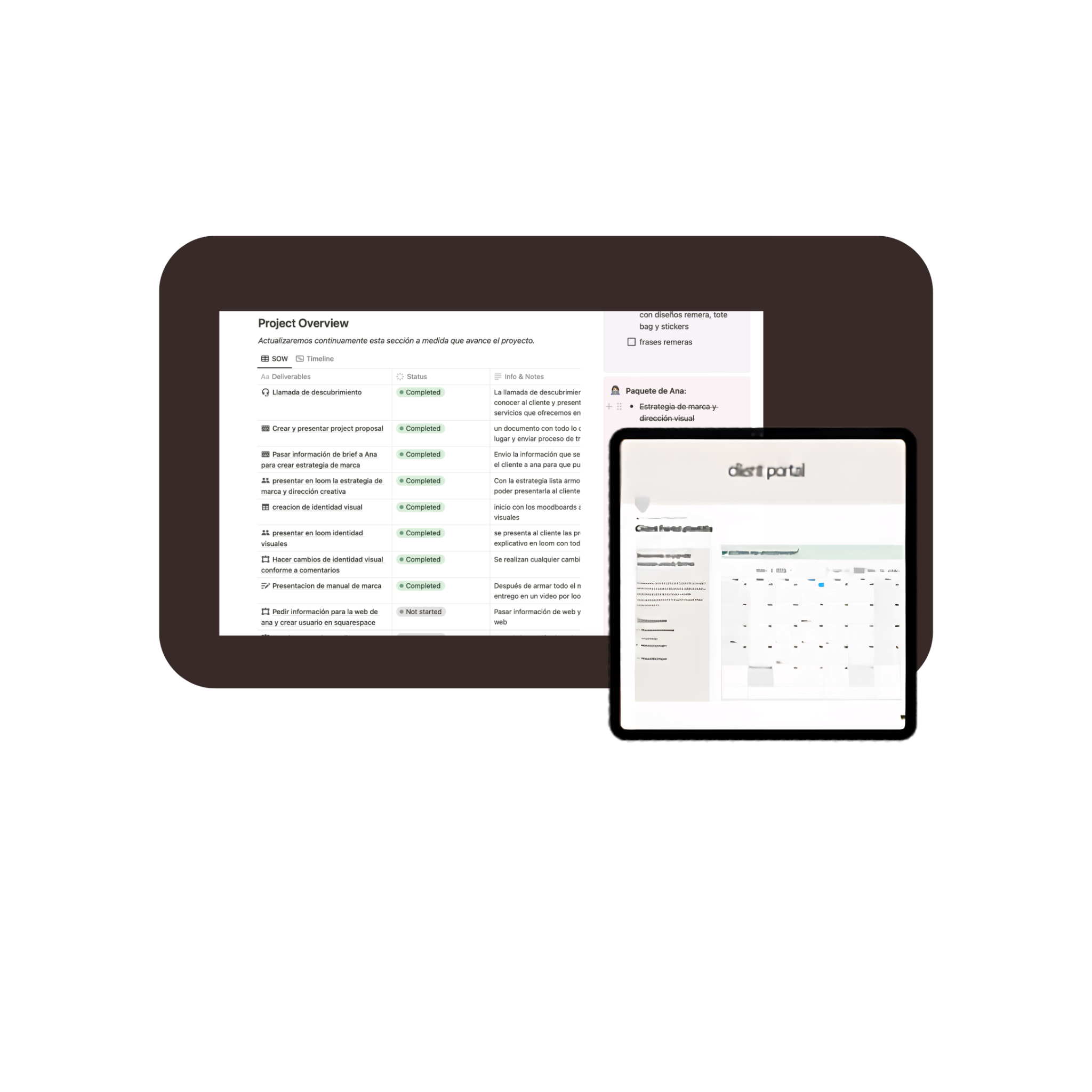Portal del cliente