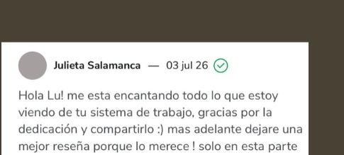 Testimonio de Lu Design System